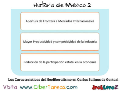 Las Caracteristicas del Neoliberalismo en Carlos Salinas de Gortari en Mexico Contemporaneo Historia de Mexico