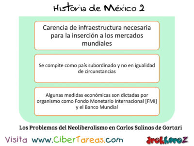 Los Problemas del Neoliberalismo en Carlos Salinas de Gortari en Mexico Contemporaneo Historia de Mexico