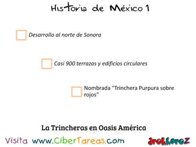 La Trincheras, Paquimé, Hohokam en Oasis Américas – Historia de México 1 0