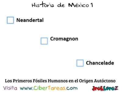 Emigración del Ser Humano Americano – Historia de México 1 0