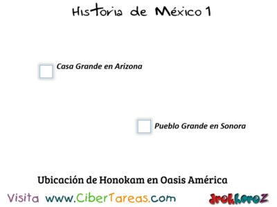 La Trincheras, Paquimé, Hohokam en Oasis Américas – Historia de México 1 3