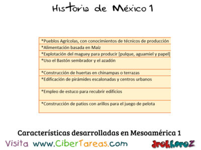 Mesoamérica – Historia de México 1 1