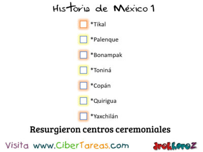 Los Mayas en el Horizonte Clásico – Historia de México 1 1