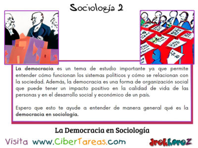 La Democracia sus Caracteristicas y  el Autoritarismo – Sociología 2 1