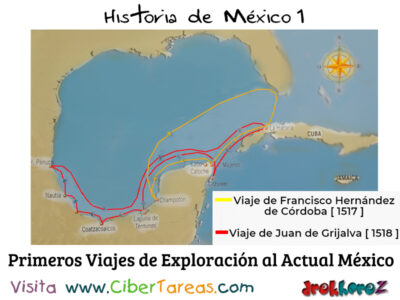 Los Primeros Viajes de Exploración al Actual México – Historia de México 1 0