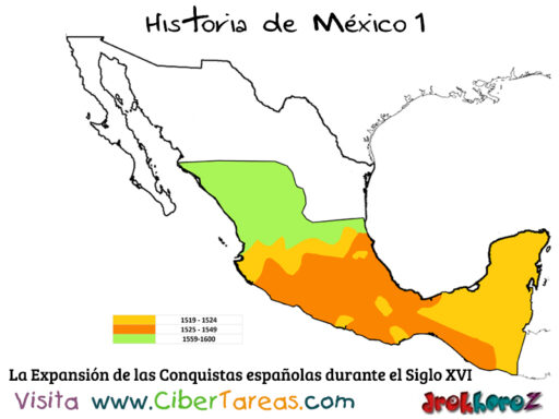 Los Periodos de la Conquista Española durante el Siglo XVI Nueva España – Historia de Mexico 1 0
