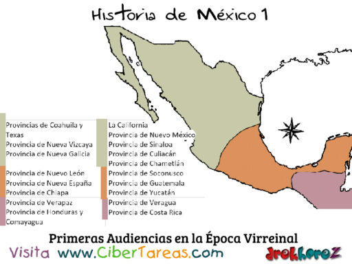 Las primeras provincias de la Nueva España en el Virreinato – Historia de México 1 0