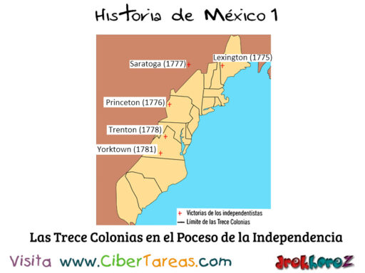 La Independencia de las Trece Colonias de Norteamérica – Historia de México 1 1
