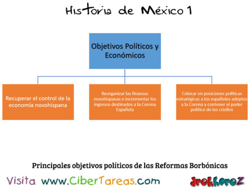 Objetivos Políticos y Económicos de las Reformas Borbónicas – Historia de México 1 1