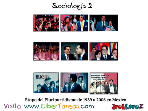 Etapa del Pluripartidismo de 1989 a 2006 en México – Sociología 2 0
