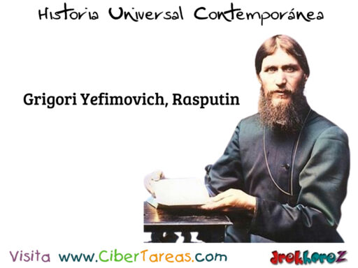 Grigori Yefimovich Rasputín: El Místico en la Corte de los Zares – Historia Universal Contemporánea 1