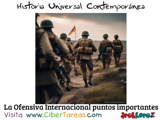 La Ofensiva Internacional puntos importantes – Historia Universal Contemporánea 1