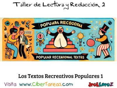 Textos Recreativos Populares – Taller de Lectura y Redacción 2 2